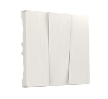 Набор клавиш для выключателя трехклавишного (перламутровый рифленый) W1139013