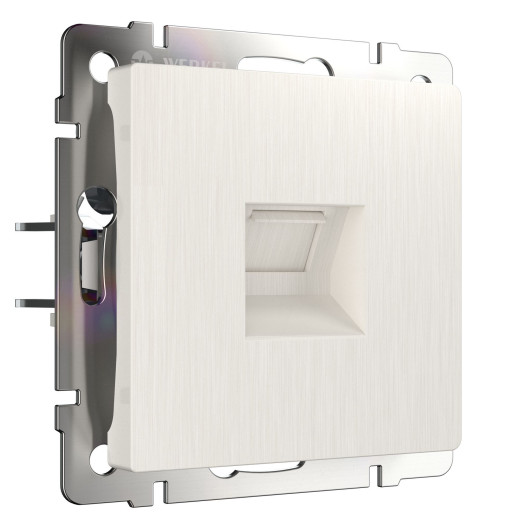 Телефонная розетка RJ-11 (перламутровый рифленый) W1182013