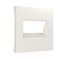 Накладка для двойной розетки Еthernet RJ-45 (перламутровый рифленый) W1191113