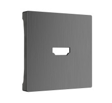 Накладка для розетки HDMI (графит рифленый) W1196004