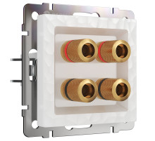 Акустическая розетка (Hammer белый) W1285001