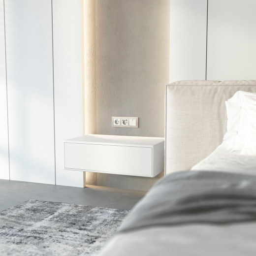 Накладка для розетки USB (Hammer белый) W1279501