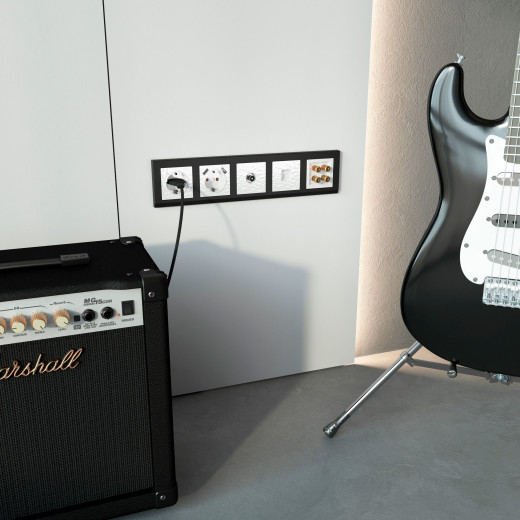 Накладка для розетки USB (Hammer белый) W1279501