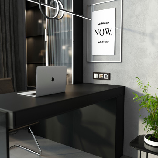 Накладка для розетки USB (Hammaer серебряный) W1279506