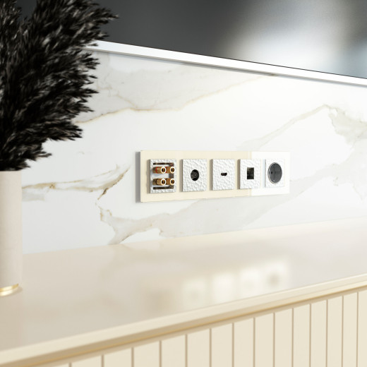 Акустическая розетка (Hammaer серебряный) W1285006