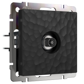 ТВ-розетка оконечная (Hammar черный) W1283008