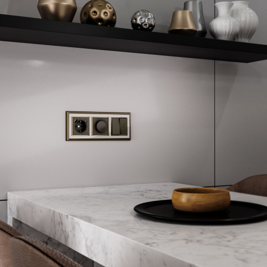 Накладка для диммера (бронзовый) W1149012