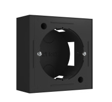 Коробка для накладного монтажа черный W8000008