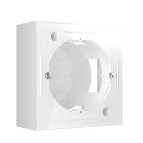 Коробка для накладного монтажа белый W8000001