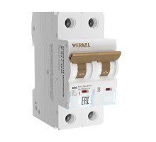 Автоматический выключатель 2P 16 A C 4,5 кА W902P164
