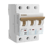 Автоматический выключатель 3P 20 A C 6 kА W903P206