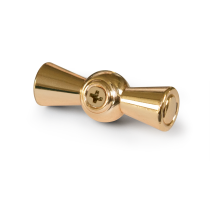 Ручка выключателя из металла золото ретро 2 шт. W6442138