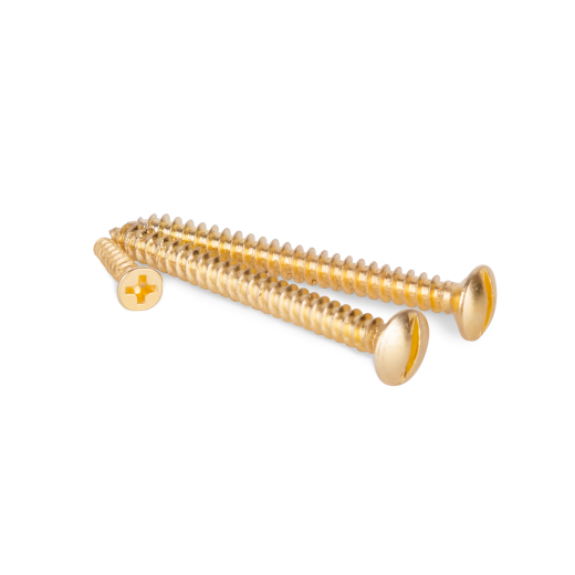 Винты для накладного выключателя 3шт. золото ретро WL18-21-01