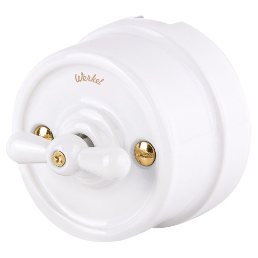 Винты для накладного выключателя 3шт. золото ретро WL18-21-01