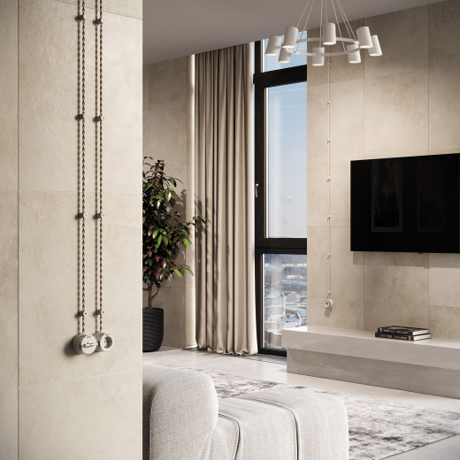 Изоляторы 100 шт слоновая кость матовый Vintage W6433403